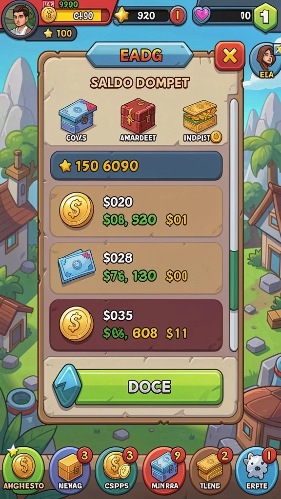Beragam pilihan permainan menarik dalam aplikasi Download lucubet APK untuk Android.